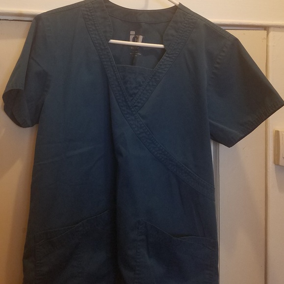 Size M Caribbean blue Barco Scrub set - Picture 3 of 5